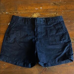Eddie Bauer Blue Flat Front Shorts